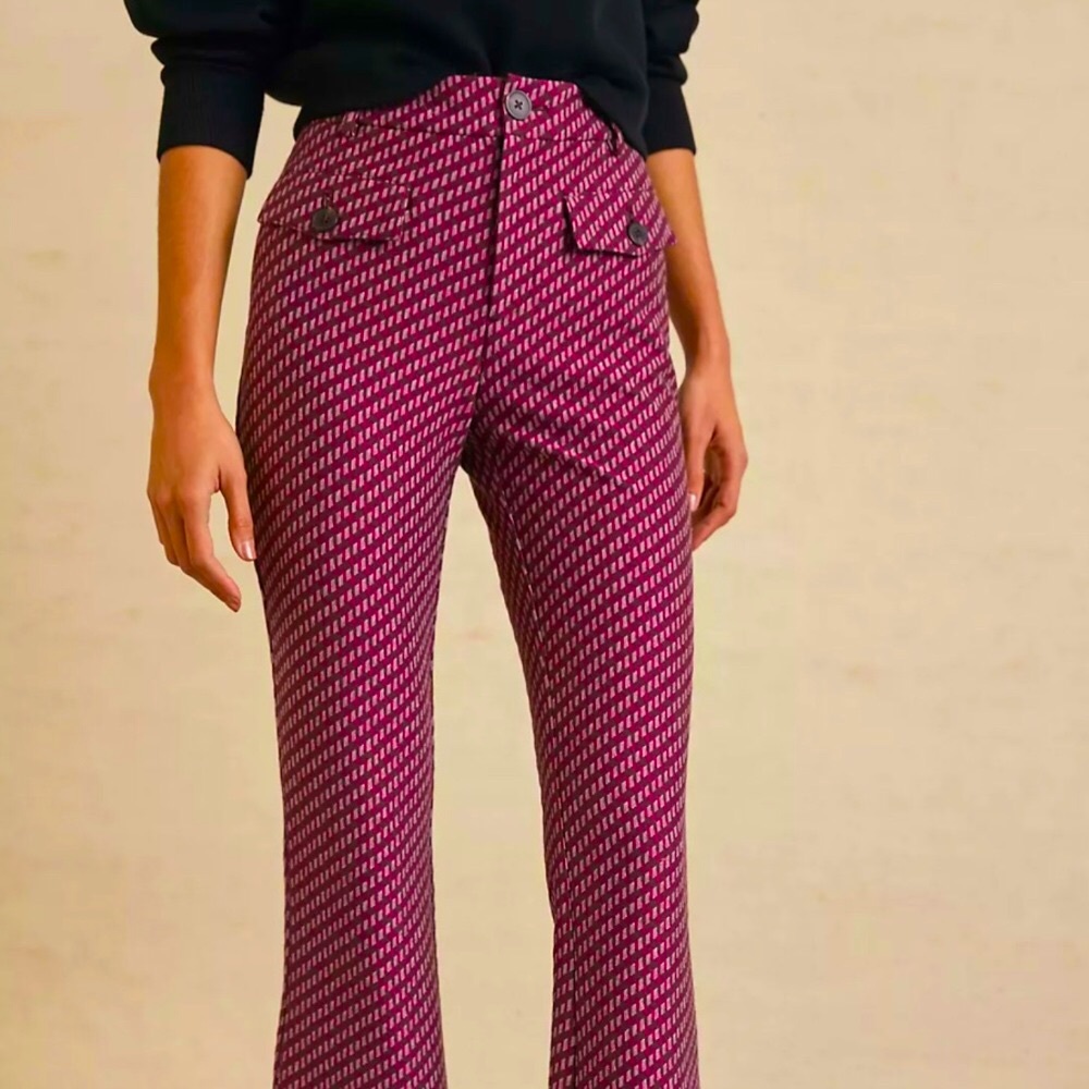 Anthropologie Essential Slim Flare Pant
